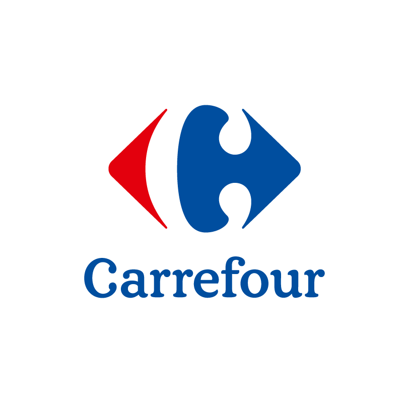 Full color logo for Carrefour